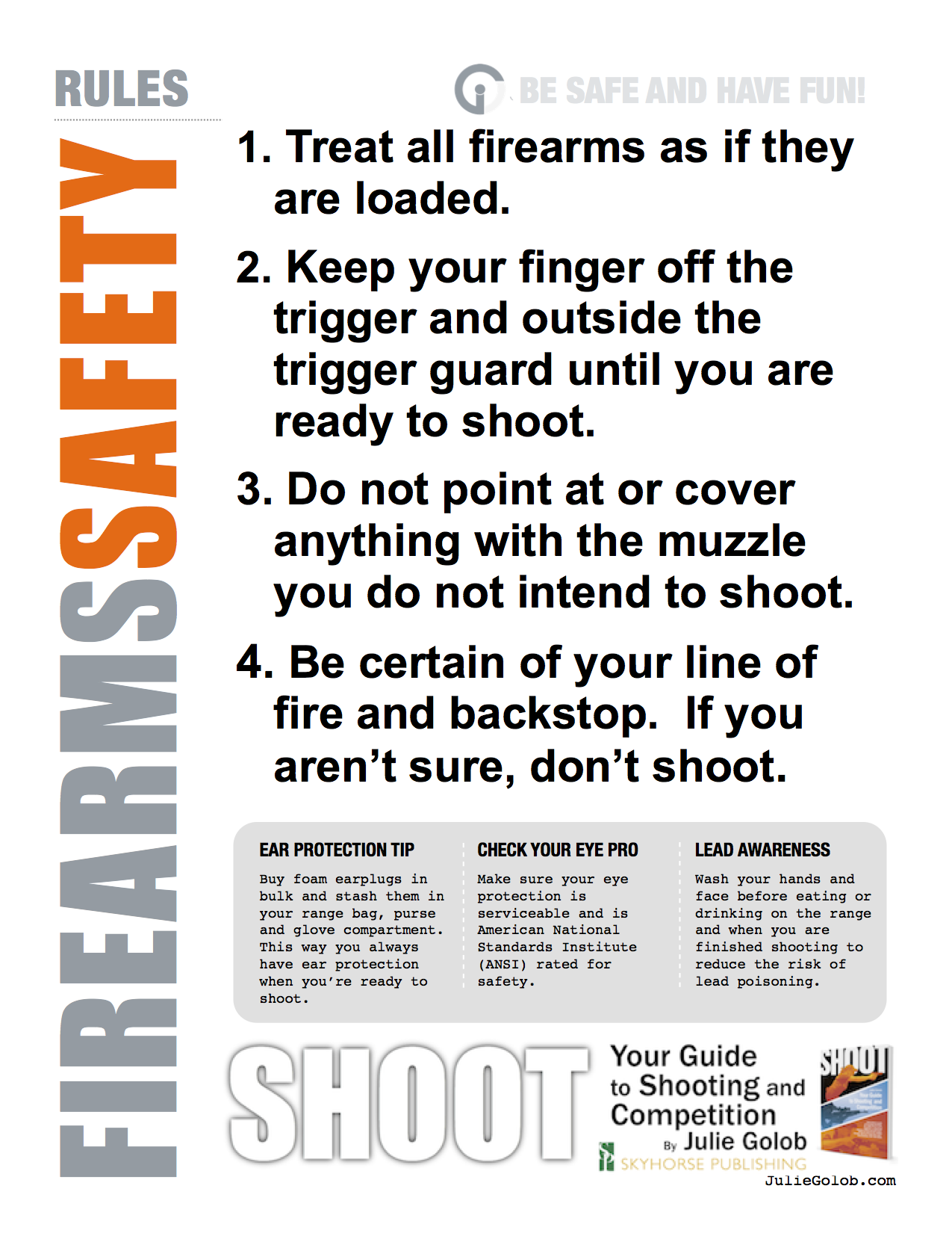 Gun Safety Rules Card Printable Index of /postpic/2015/11