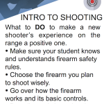 SHOOTing Tip - Introduction to Shooting