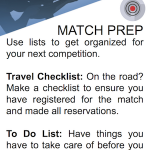 SHOOT Tip - Match Prep