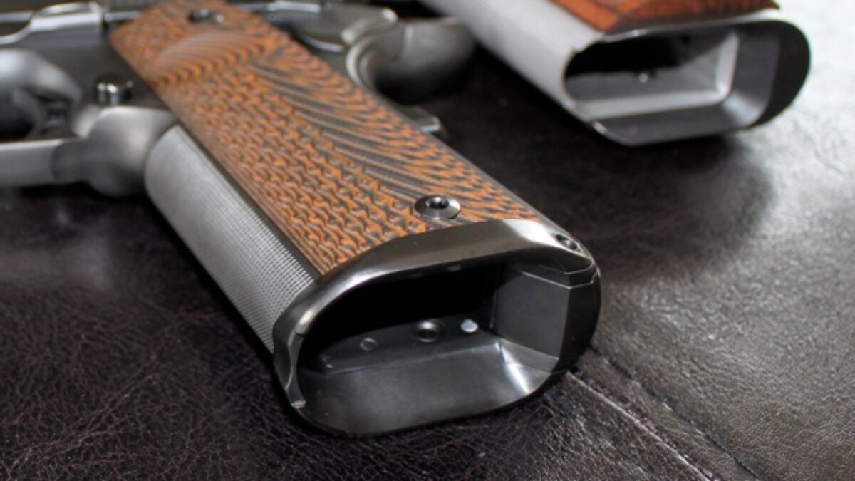S&W Pro Series 9mm 1911 - Stock Stainless & Pete Single Custom, Ion Bond Black