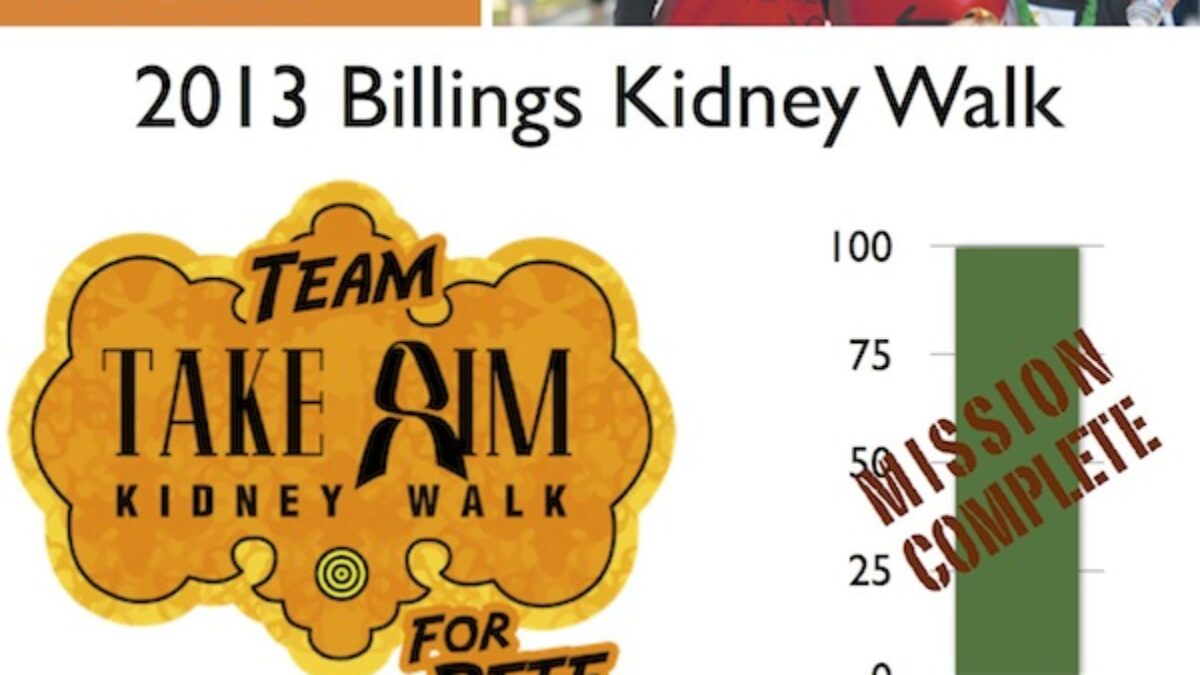 2013 Billings Kidney Walk