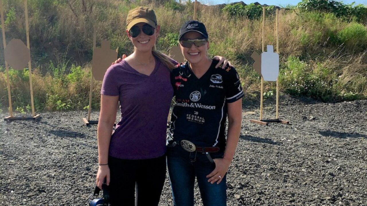 Natalie learns from lead trainer Julie Golob for Love at First Shot