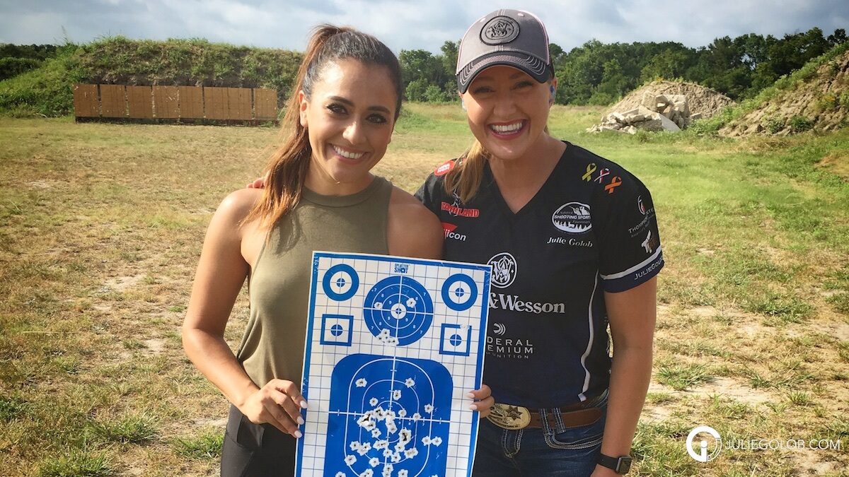 Julie Golob's insights on how to get someone to shoot faster and less timid.