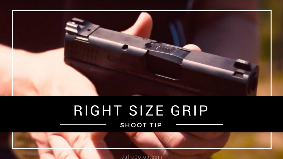SHOOT Tip - Finding the right handgun fit for you