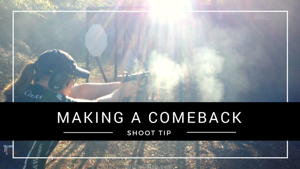 Julie Golob SHOOT Tip - Making a Comeback