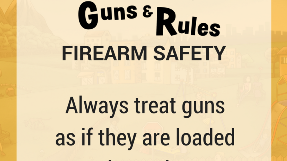 Toys Tools Guns Rules Safety Rule 1