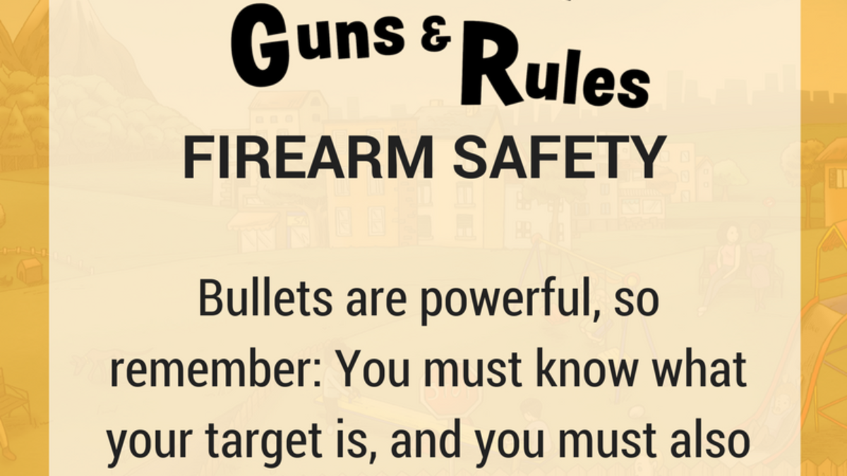 Toys Tools Guns Rules Safety Rule 4