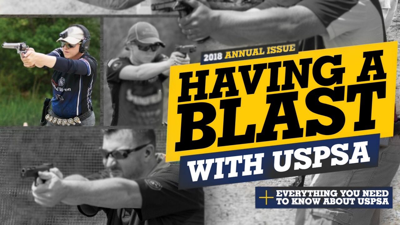 Julie Golob on the Cover of USPSA Front Sight Annual
