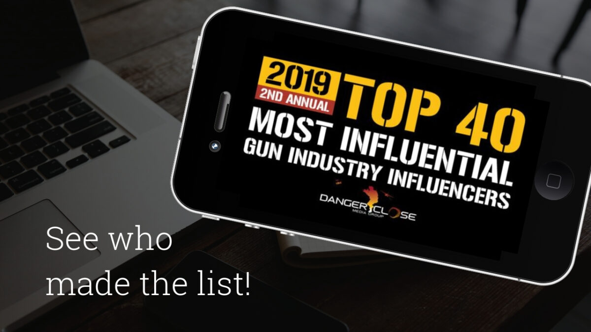 Top 40 Gun Industry Influencers 2019