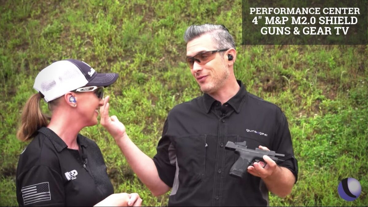 Julie Golob on Guns & Gear Performance Center 4 inch M&P Shield