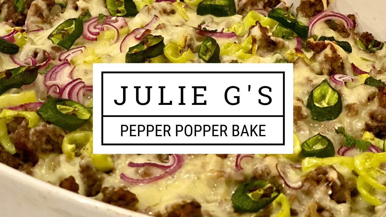 Julie Golob's Field To Fork Jalapeno Pepper Popper Wild Game Venison Bake